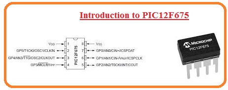 Introduction to PIC12F675 pinout