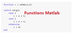 Functions matlab Matlab Data Types Data Types and Variables