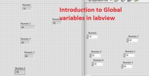 Introduction to Global variables in labview