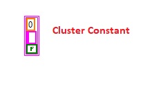 cluster constant