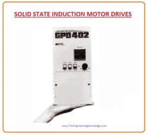 solid state driver of induction motor