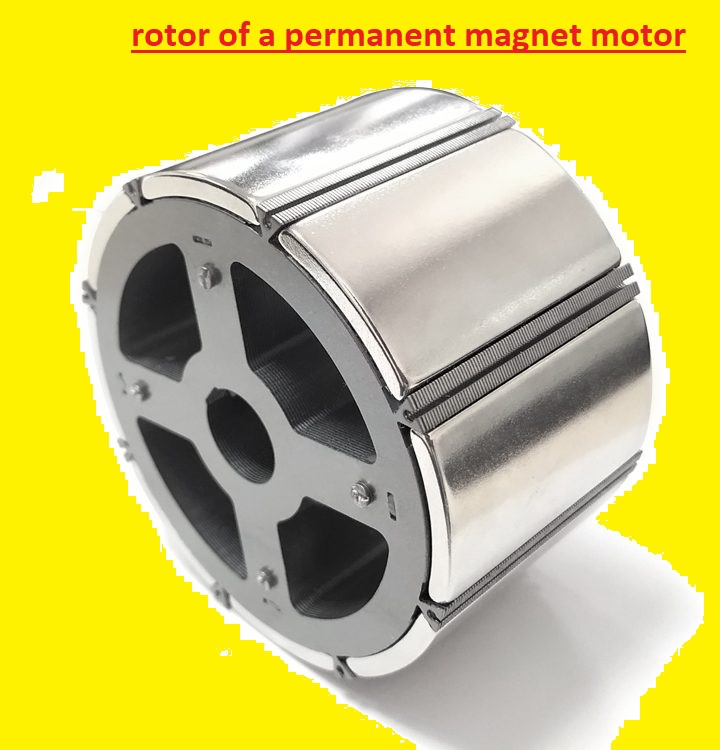  permanent magnet motor rotor 