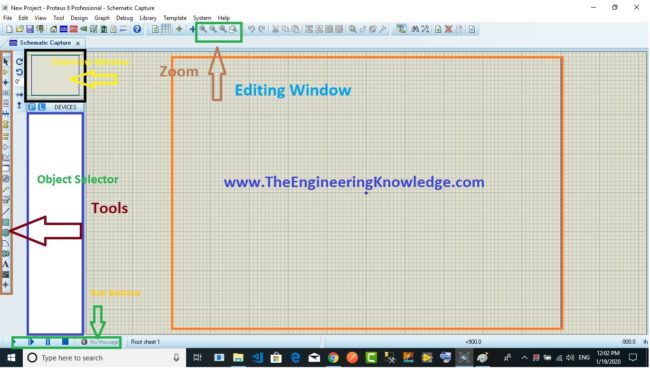 proteus tools what is proteus, proteus, How to Make Circuit in Proteus, Proteus Layout, Introduction to Proteus, Features of Proteus,