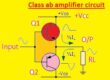 Class ab amplifier circuit