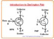 Darlington Pair disadvantagesDarlington Pair Advantages, PNP Darlington Transistor as Switch, NPN Darlington Transistor as Switch, Darlington Transistor Applications, Introduction to Darlington Pair,