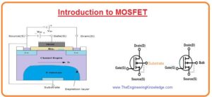 D-MOSFET Transfer Characteristic Curve,E-MOSFET Transfer Characteristic, MOSFET Characteristic, Dual-Gate MOSFETs, TMOSFET, VMOSFET, Structures of Power MOSFET, D-MOSFET Symbols, Enhancement Mode, Depletion Mode. Depletion MOSFET (D-MOSFET), E-MOSFET Symbol, E-MOSFET (Enhancement MOSFET) Transistor, Introduction to MOSFET, 