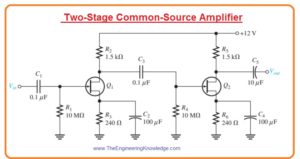 How to Troubleshoot FET Amplifiers,Two-Stage Common-Source Amplifier,