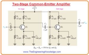 Direct Coupled Multistage Amplifier, Voltage Gain of First Stage, Capacitively Coupled Multistage Amplifier, Introduction to Multistage Amplifiers,