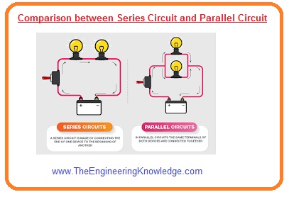 Difference Between Series and Parallel Circuit - The Engineering Knowledge