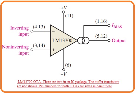 What is Transconductance Operational Transconductance Amplifier (OTA) Introduction to (OTA)