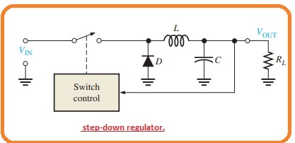  step-down regulator.  step-down switching regulator.