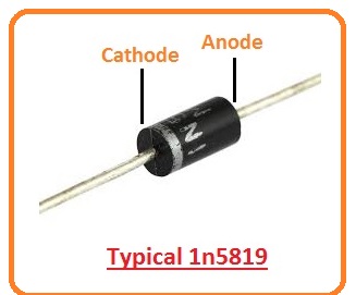 1N5819 Schottky Diode Datasheet, Pinout, Features & Applications 1N5819 Schottky Diode