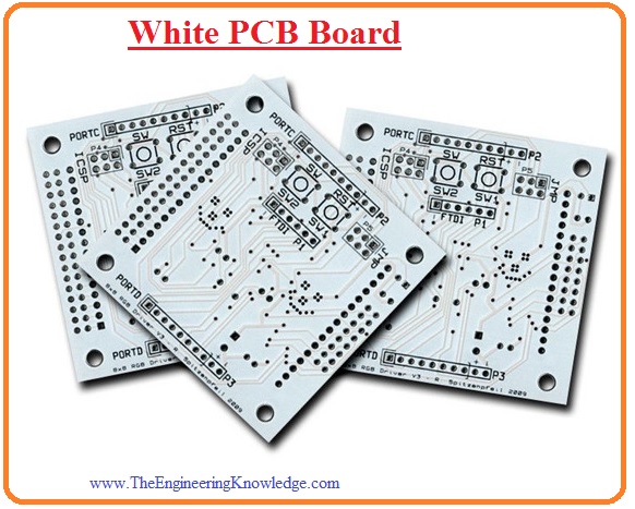 White PCB Board