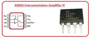 AD623 Instrumentation Amplifier IC