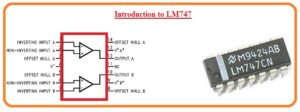 Introduction to LM747 Datasheet, Pinout, Features, Equivalent & Applications