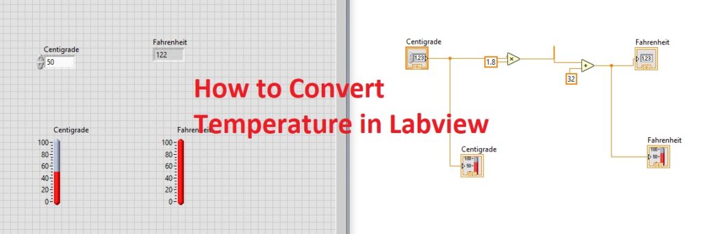 How to Convert Temperature in Labview - The Engineering Knowledge