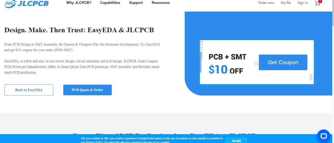 JLCPCB & EasyEDA Collaboration JLCPCB & EasyEDA Collaboration