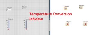 Temperature Conversion labview