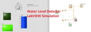 Water Level Detector LabVIEW Simulation
