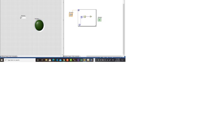 Led Blinking Color Property Node Labview Loops Simulation in Labview - The Engineering Knowledge