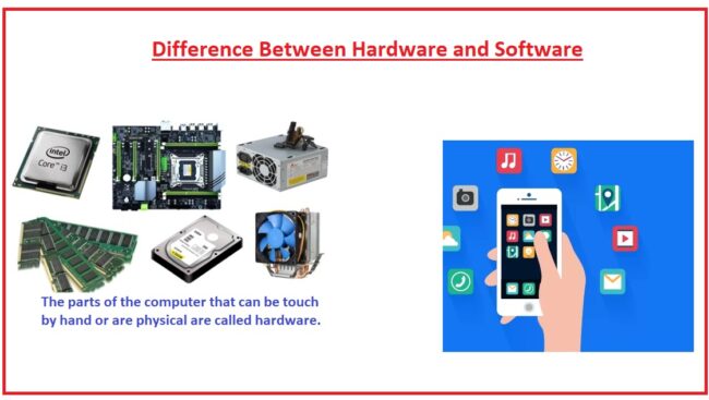 Difference Between Hardware and Software