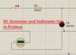 DC Ammeter and Voltmeter Use in Proteus Voltmeter & Ammeter in Proteus ISIS, voltmeter in proteus, ammeter in proteus, voltage probe in proteus, current probe in proteus, proteus voltmeter, proteus ammeter