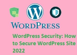 WordPress Security How to Secure WordPress Site 2022