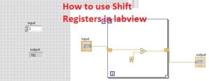 How to use Shift Registers in labview