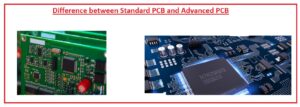 Difference between Standard PCB and Advanced PCB