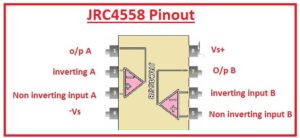 JRC4558 Pinout