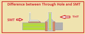 Difference between Through Hole and SMT