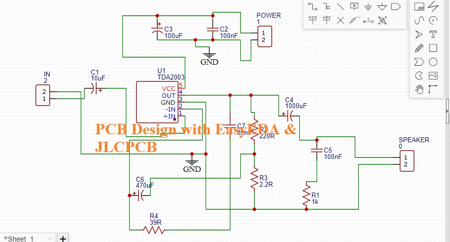 PCB Design with EasyEDA & JLCPCB PCB Design with EasyEDA & JLCPCB