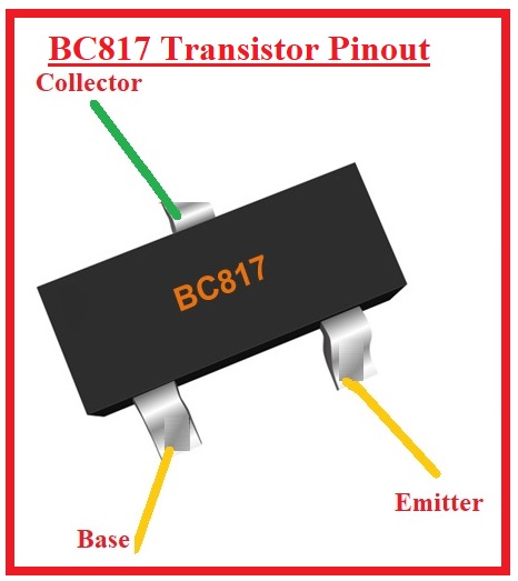 BC817 Transistor Pinout