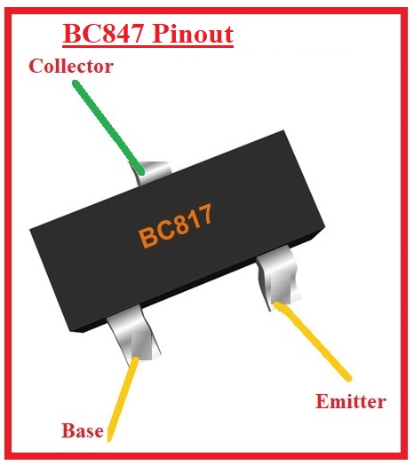 BC847 Pinout