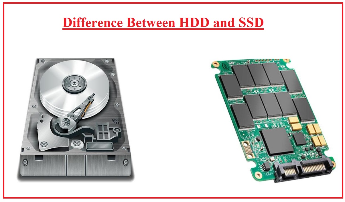 Difference Between HDD and SSD Difference Between HDD and SSD