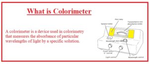 What is Colorimeter