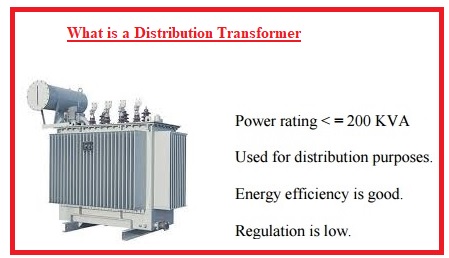 What is a Distribution Transformer