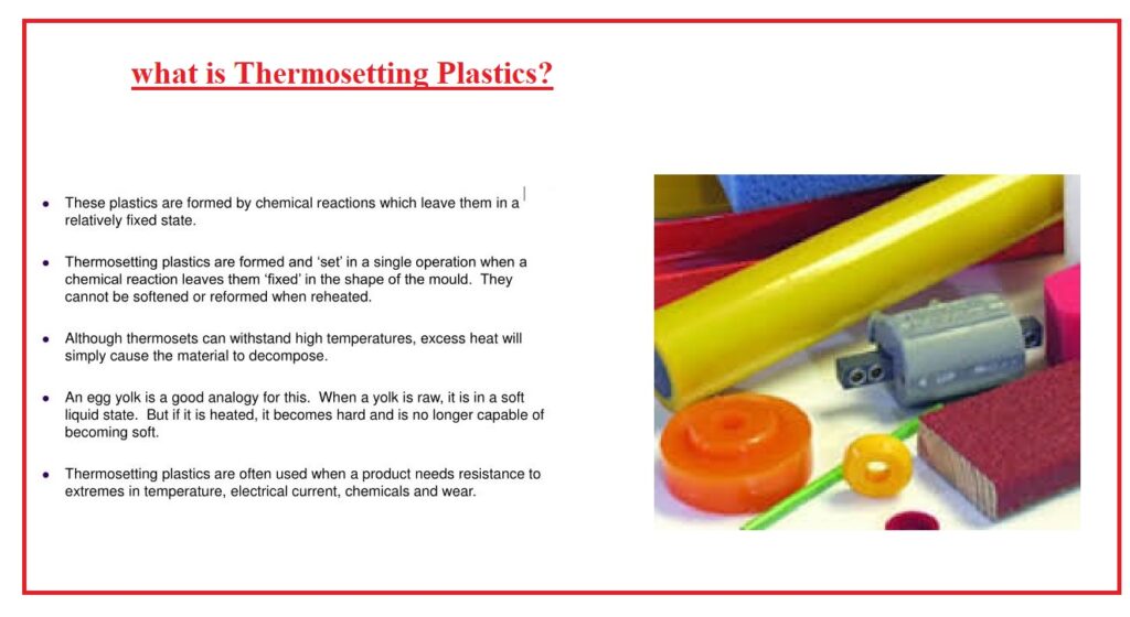 Difference Between Thermoplastics and Thermosetting Plastics The