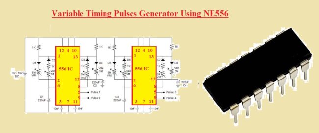 Variable Timing Pulses Generator Using NE556 Variable Timing Pulses Generator Using NE556
