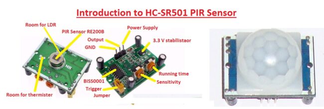 Introduction to HC-SR501 PIR Sensor Introduction to HC-SR501 PIR Sensor