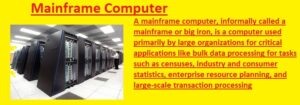 Difference between Mainframes and Mini Computers - The Engineering ...