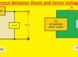 Difference Between Shunt and Series Voltage Regulator