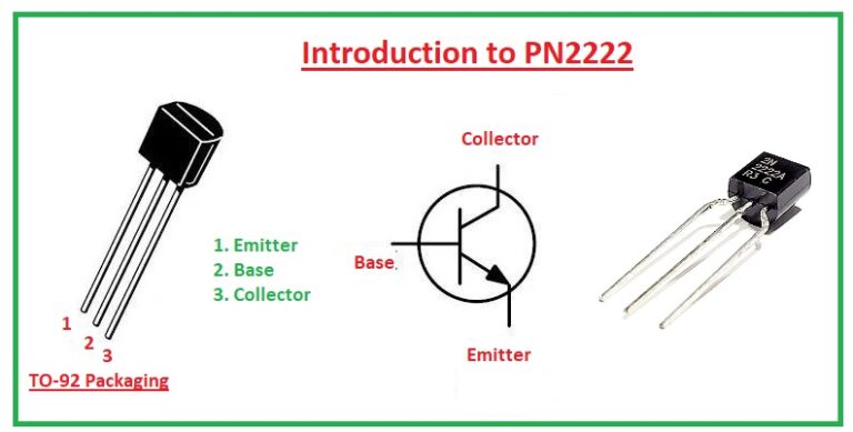 Introduction to PN2222, Working, Pinout, Features - The Engineering ...
