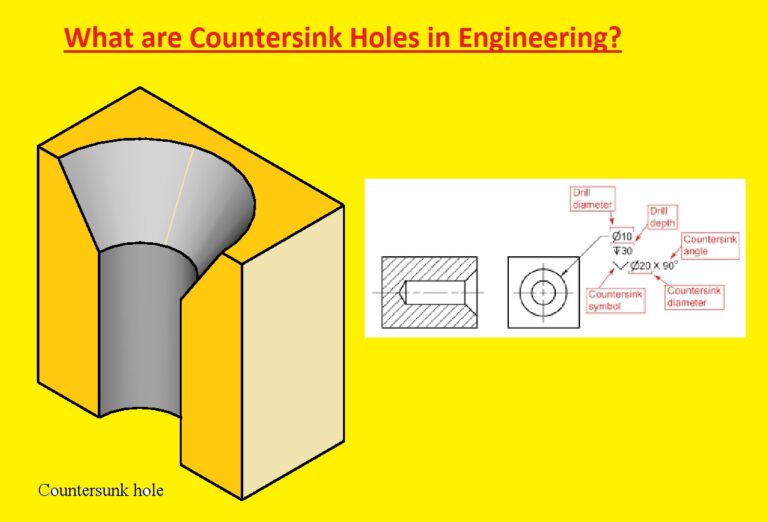 What are Countersink Holes in Engineering? The Engineering Knowledge