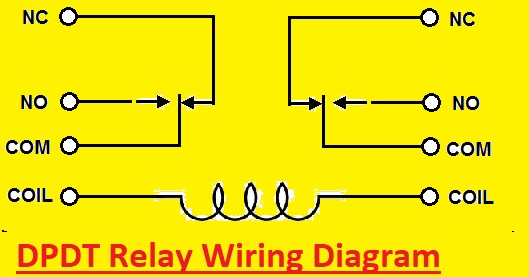 DPDT Relay Wiring Diagram