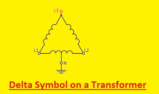 Delta Symbol on a Transformer