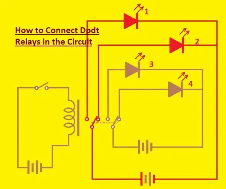 What is DPDT Relay: How does a DPDT Relay Work?