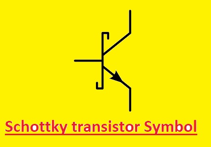 Schottky transistor Symbol