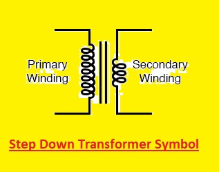 Step Down Transformer Symbol