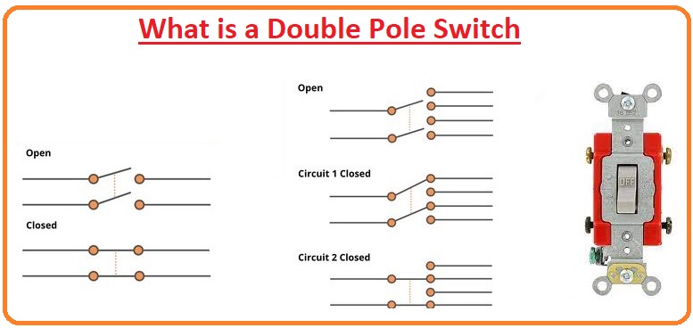 Double pole deals switch
